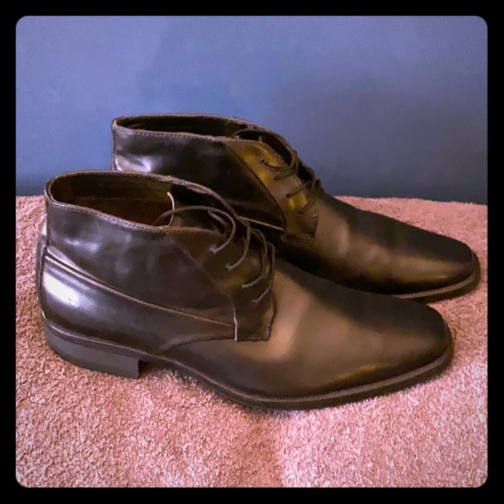 Calvin Klein Black Tie Boot
